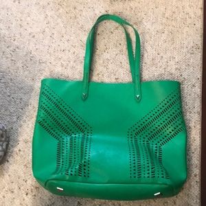 Stella & Dot Green Fillmore Tote